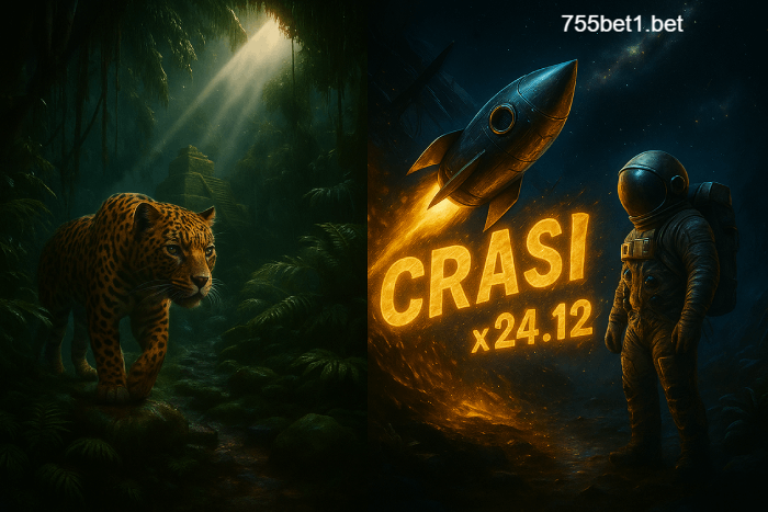 Viva o Crash da 755BET1 e ganhe com emoção!