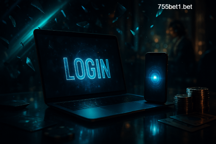 Figura 2 do login da 755BET1